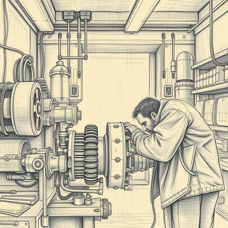 pencil sketch style AI art