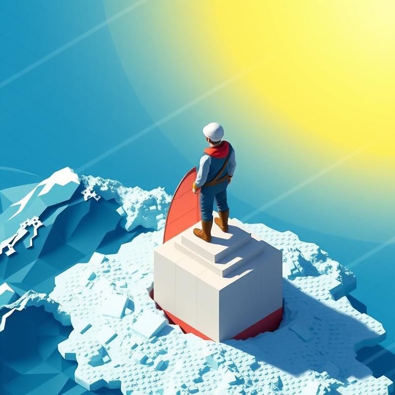 isometric style AI art