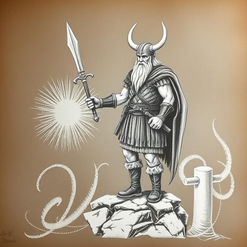 chalk art style AI art