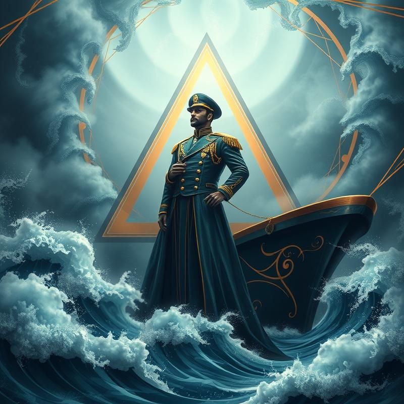 art deco style AI art