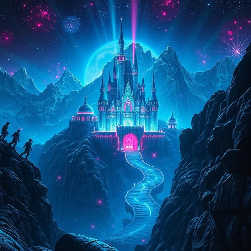 sci-fi art style AI art