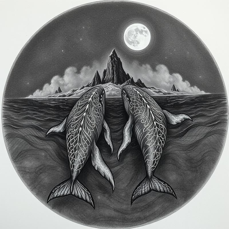 etching style AI art