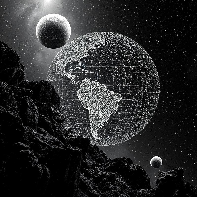 stipple style AI art