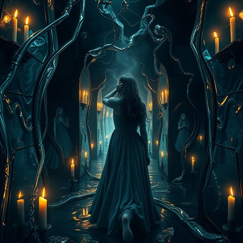 surrealism style AI art