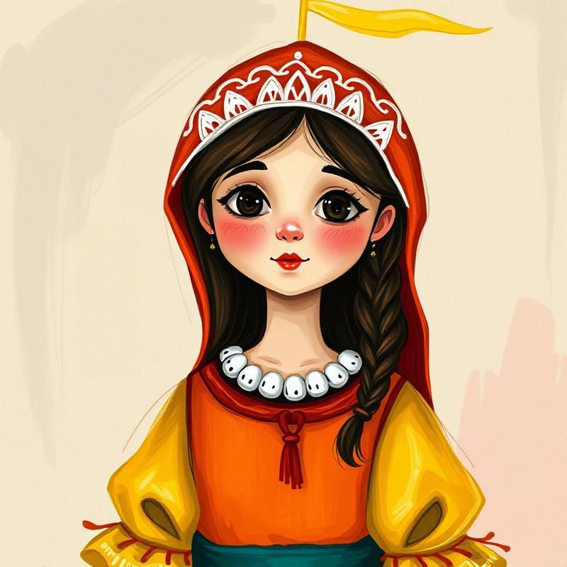 naive art style AI art