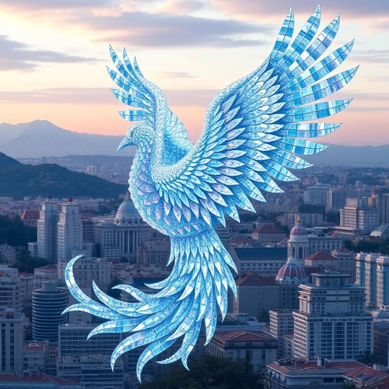 mosaic style AI art