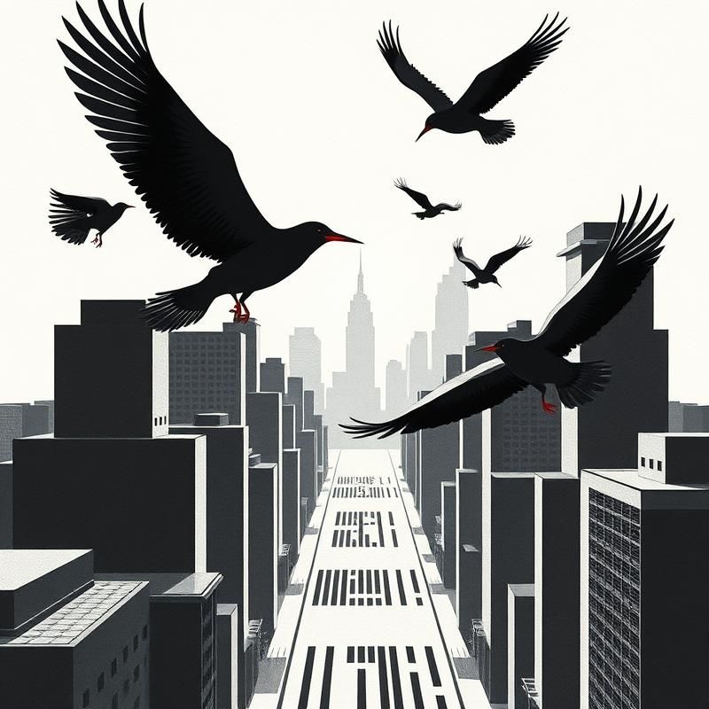 lithograph style AI art