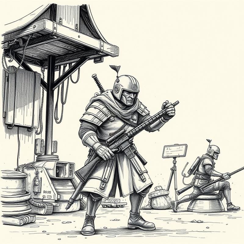 ink drawing style AI art