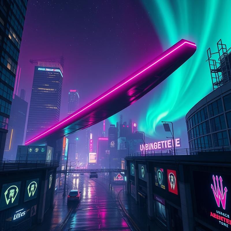 cyberpunk style AI art