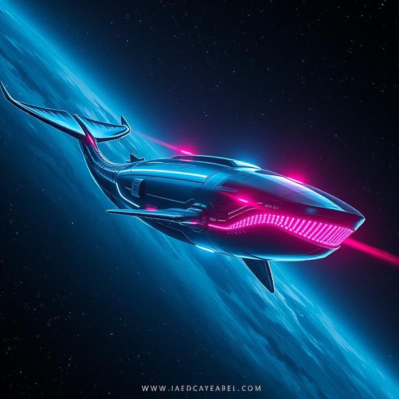 synthwave style AI art