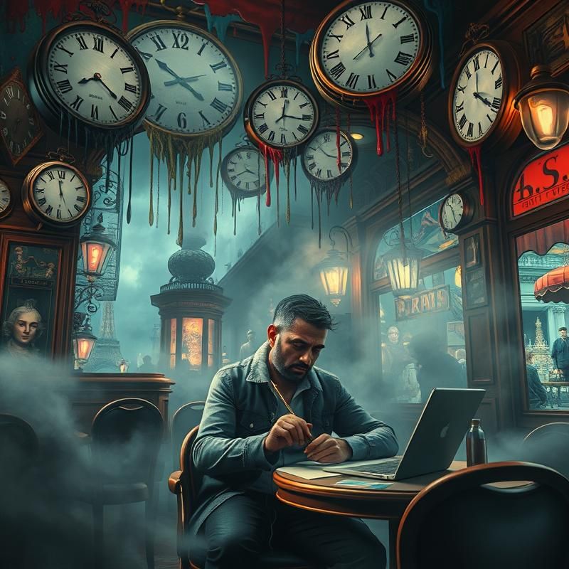 pop surrealism style AI art