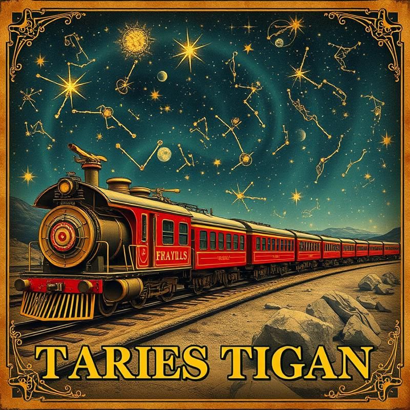 vintage poster style AI art