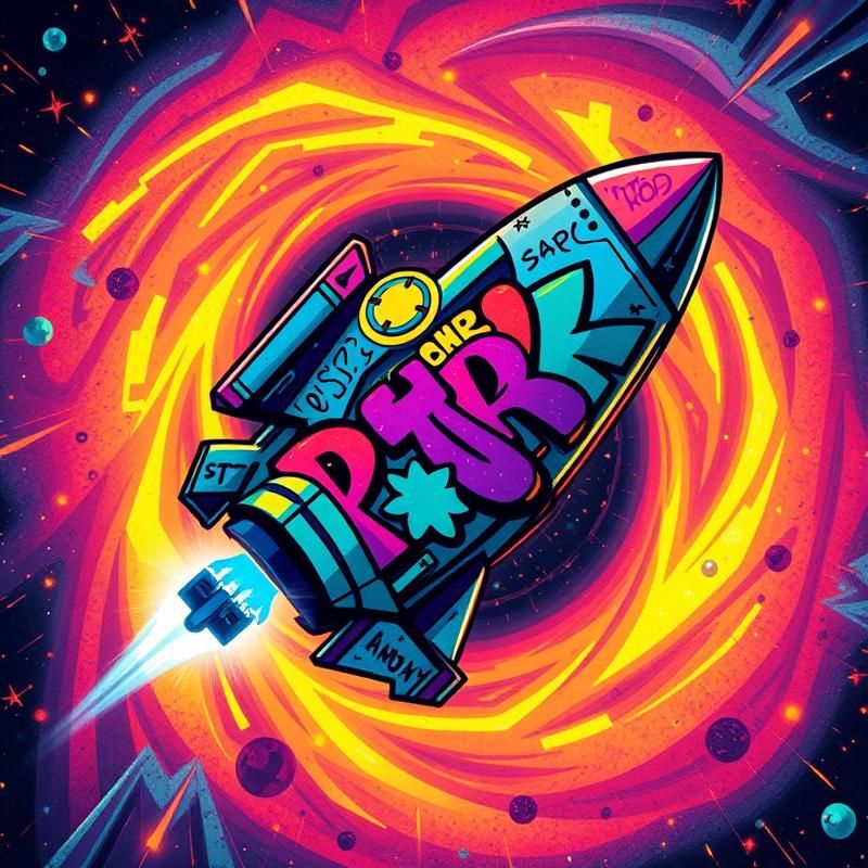 graffiti style AI art