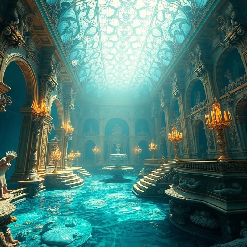 baroque style AI art