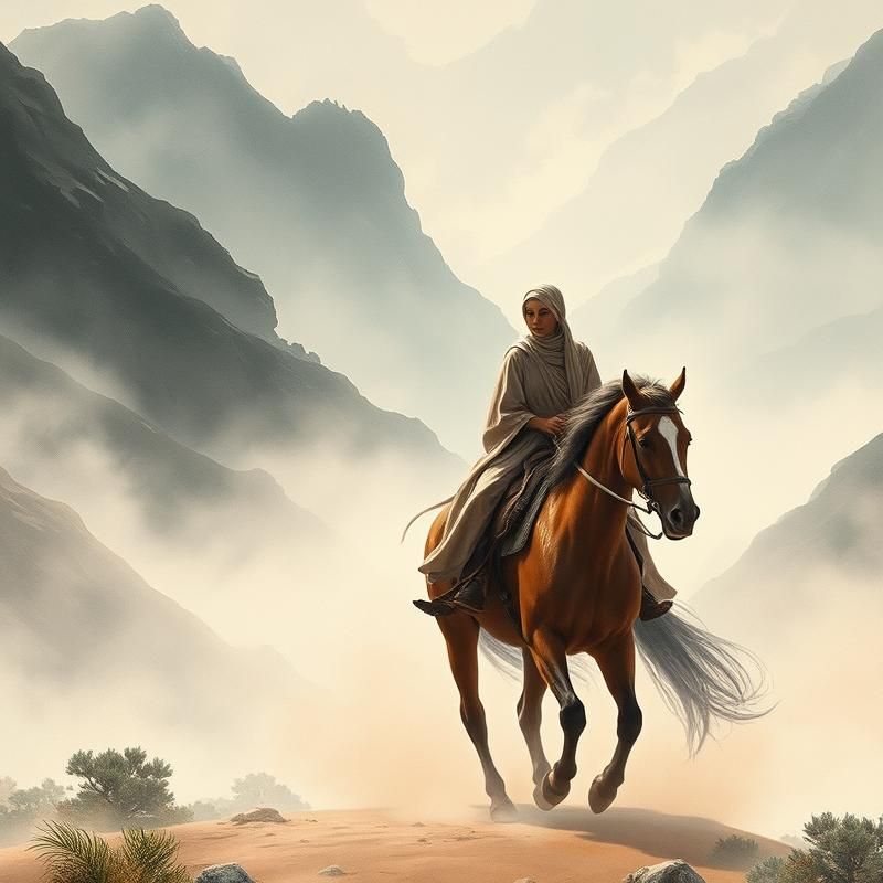 chinese painting style AI art