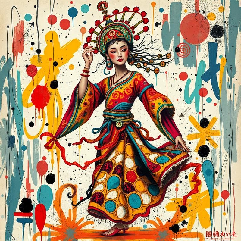 art brut style AI art