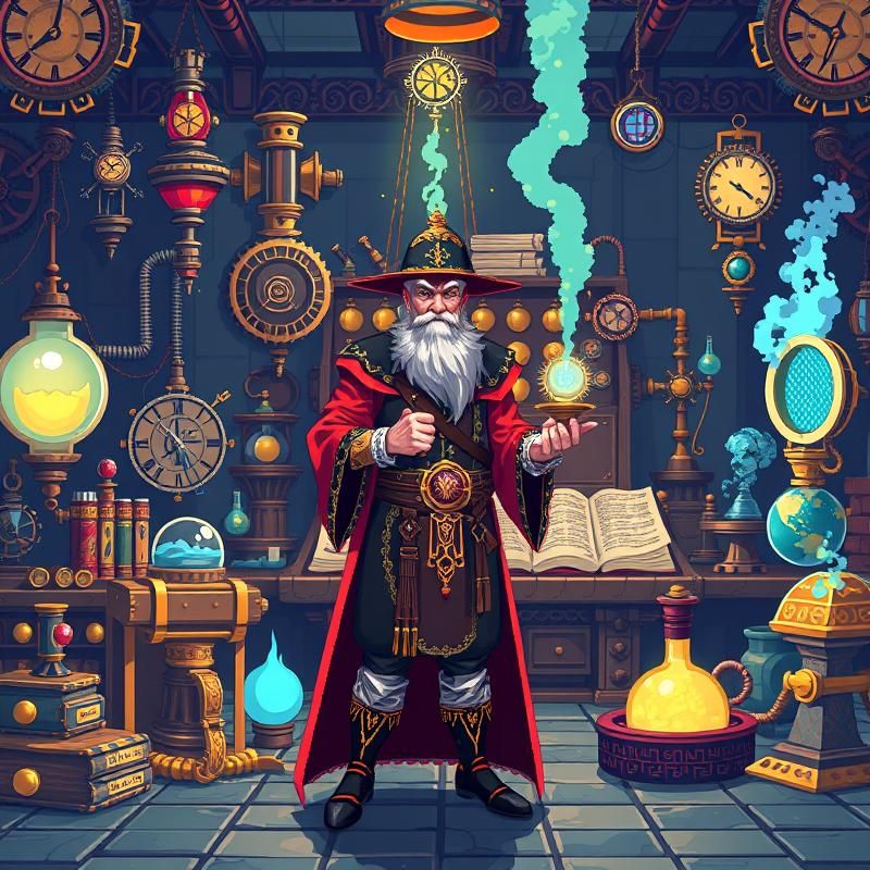 8-bit art style AI art