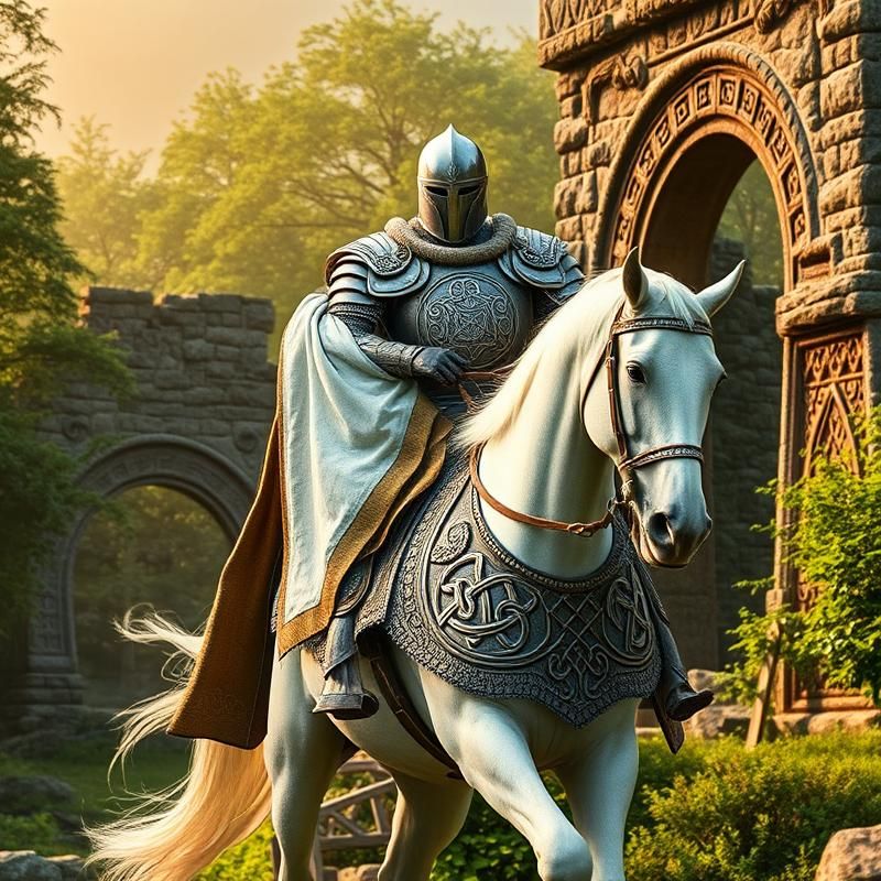 celtic style AI art