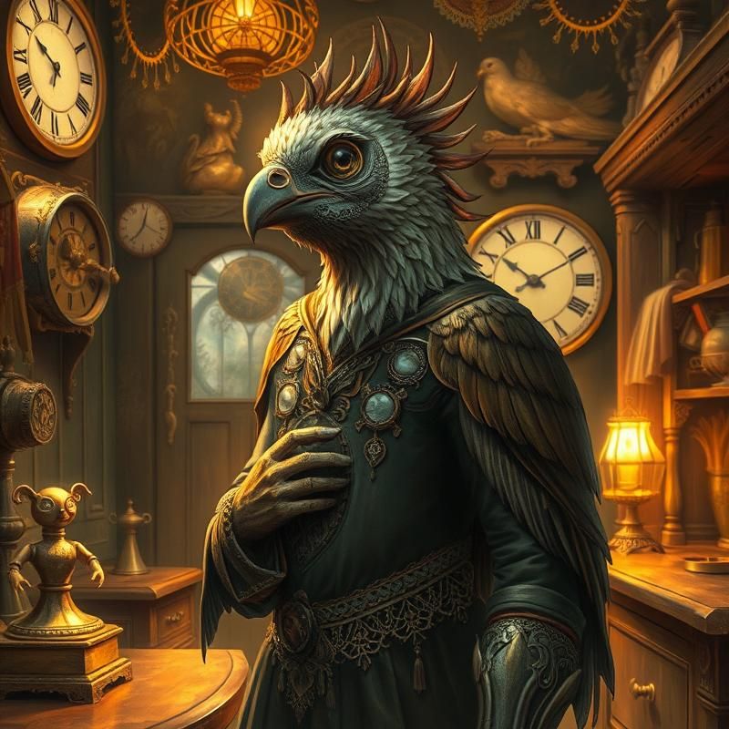 oil painting style AI art