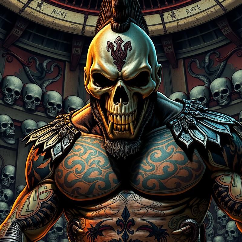lowbrow art style AI art