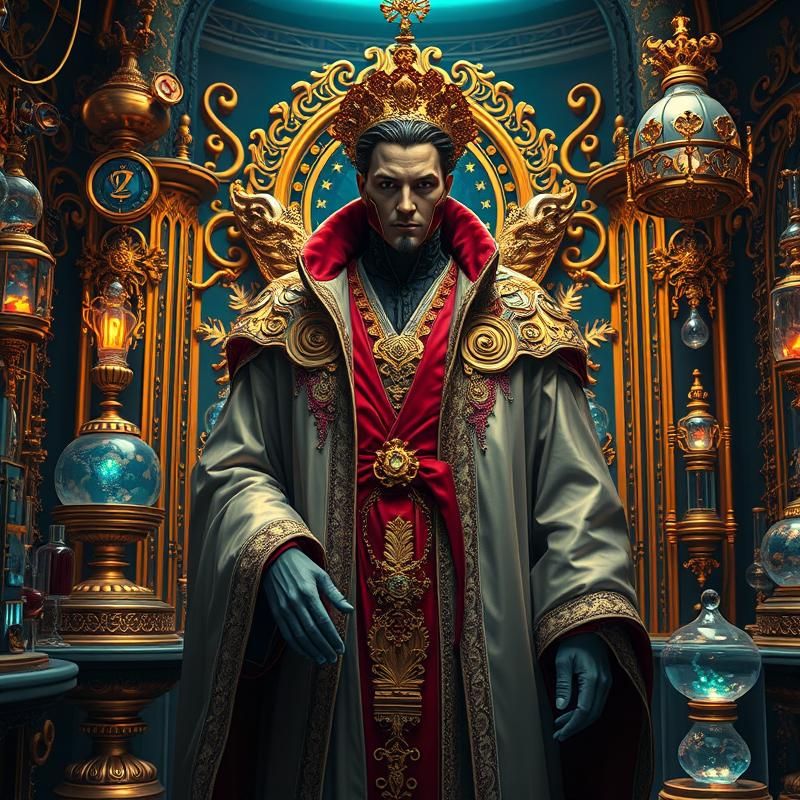 baroque style AI art