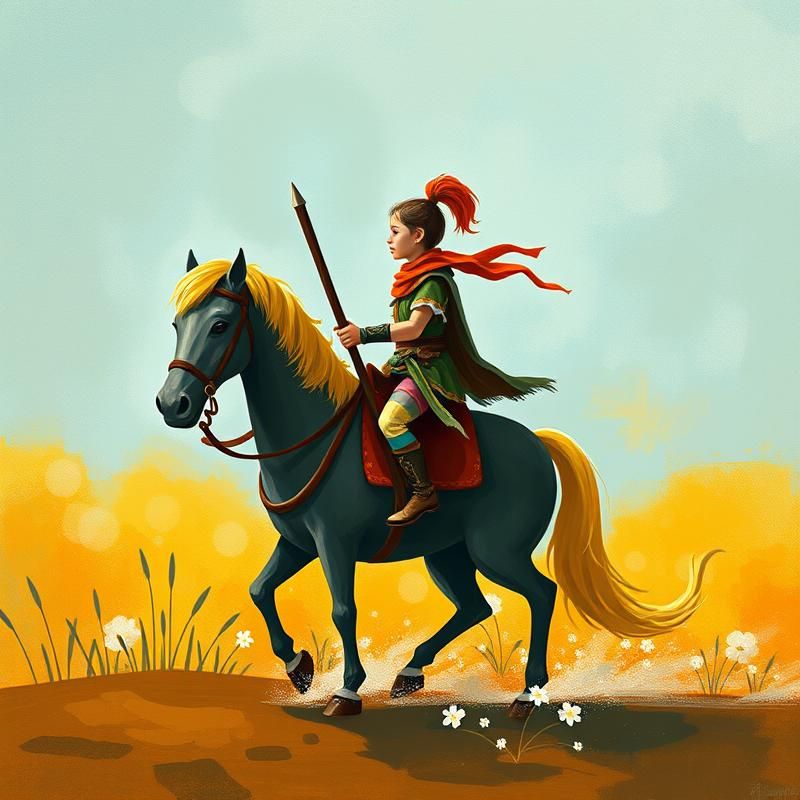 naive art style AI art
