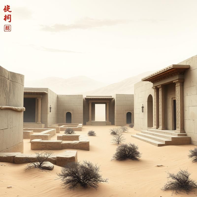 chinese painting style AI art