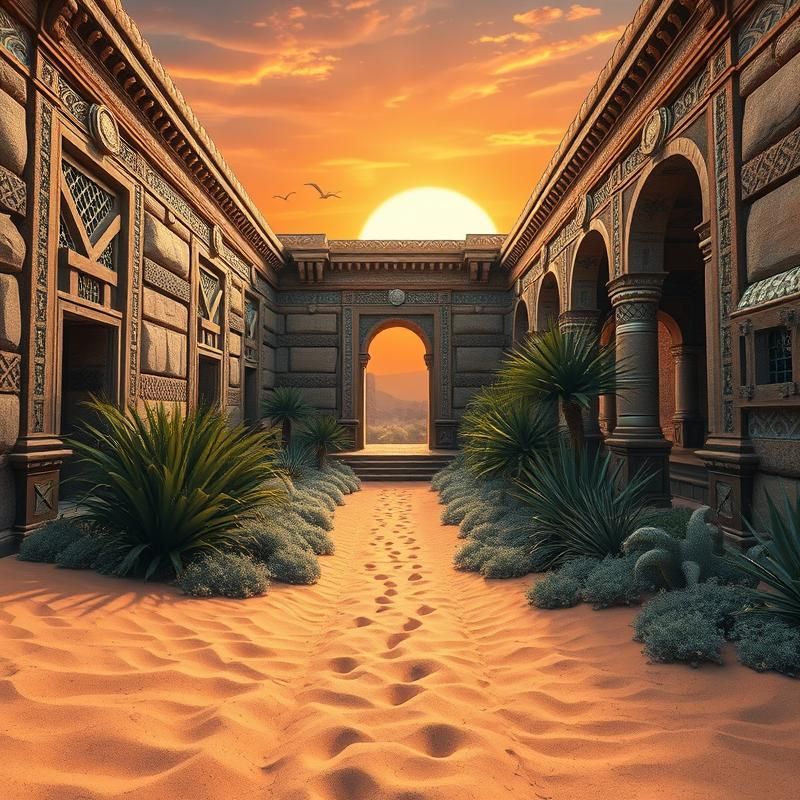 art deco style AI art