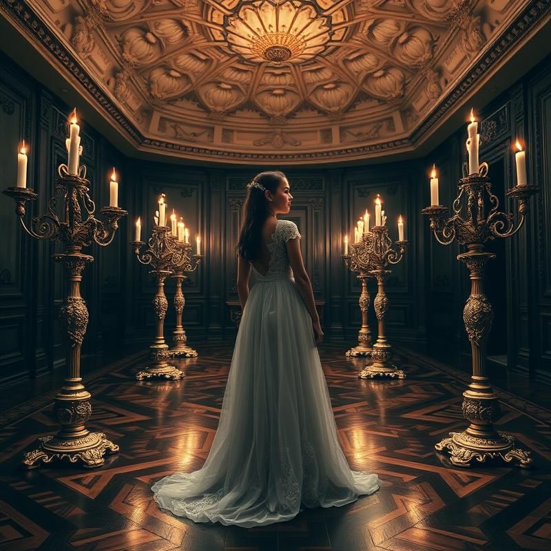 rococo style AI art
