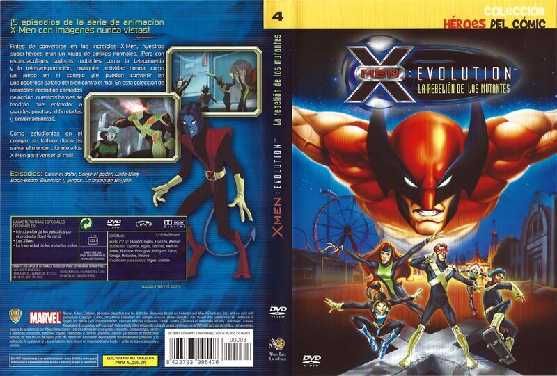 f3ebf1a4631c5767dc86af5c3c3e49df - X-Men Evolution - La Rebelión De Los Mutantes [2003] [DVD5FULL] [Castellano - Inglés - Alemán - Francés] [Animación] [MEGA]