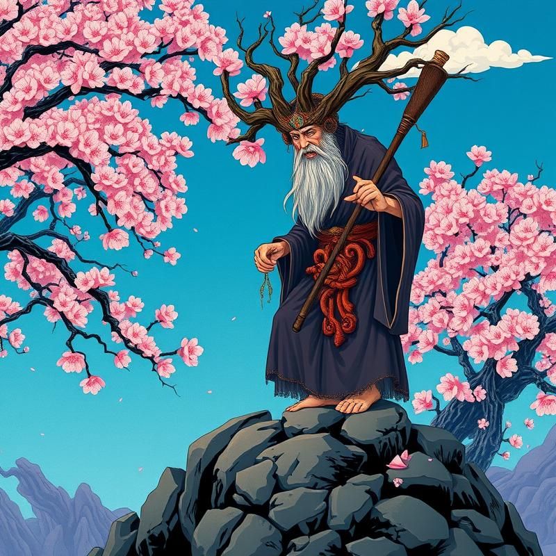 ukiyo-e style AI art