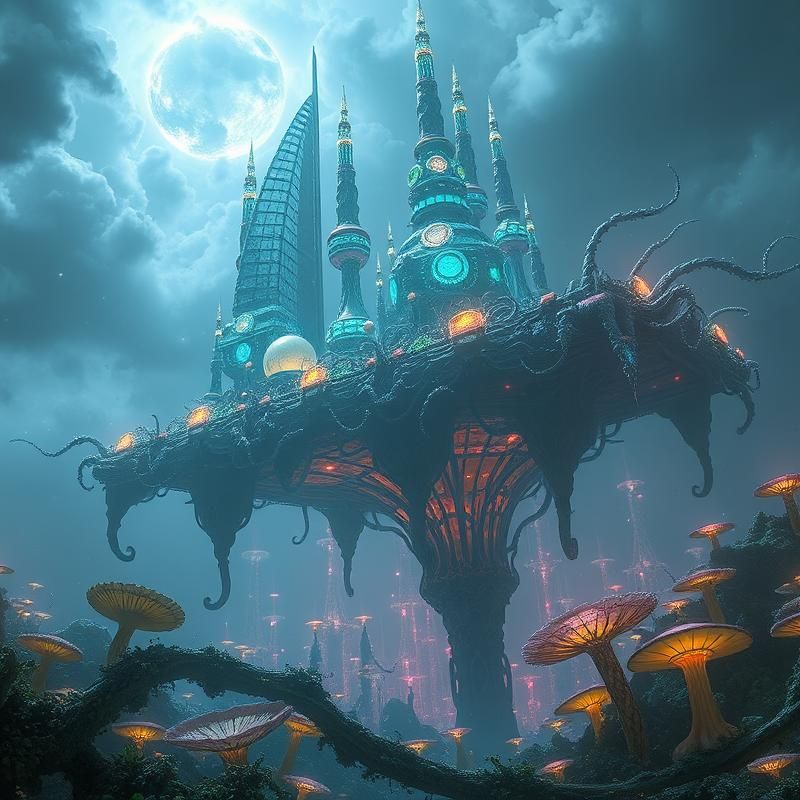 bio art style AI art