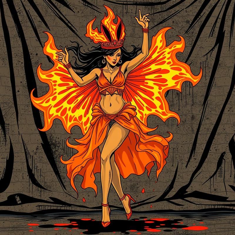 lowbrow art style AI art