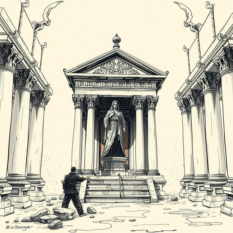 ink drawing style AI art