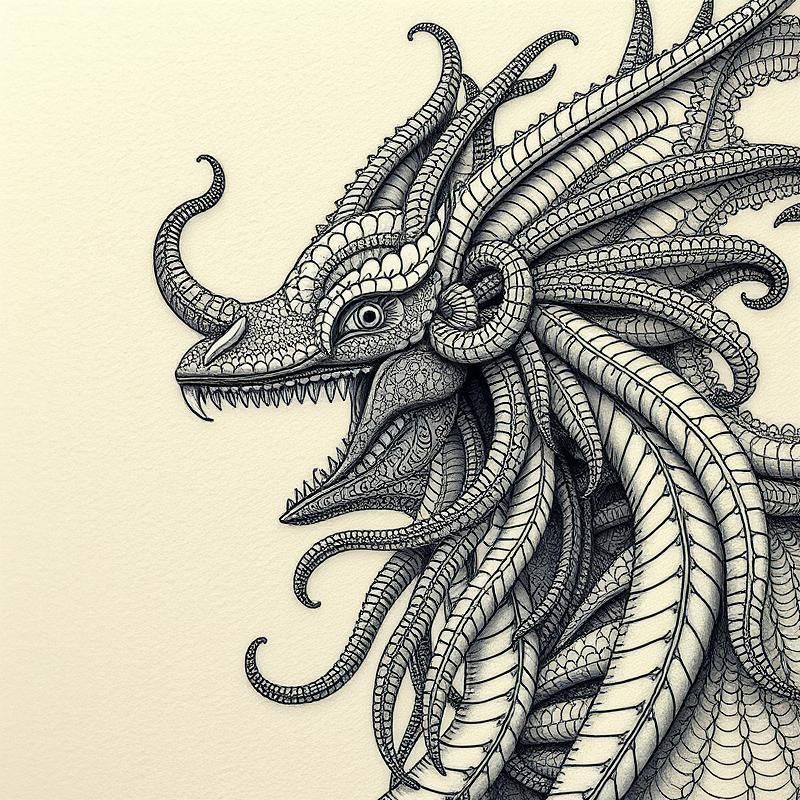 zentangle style AI art