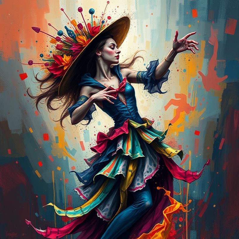 expressionism style AI art