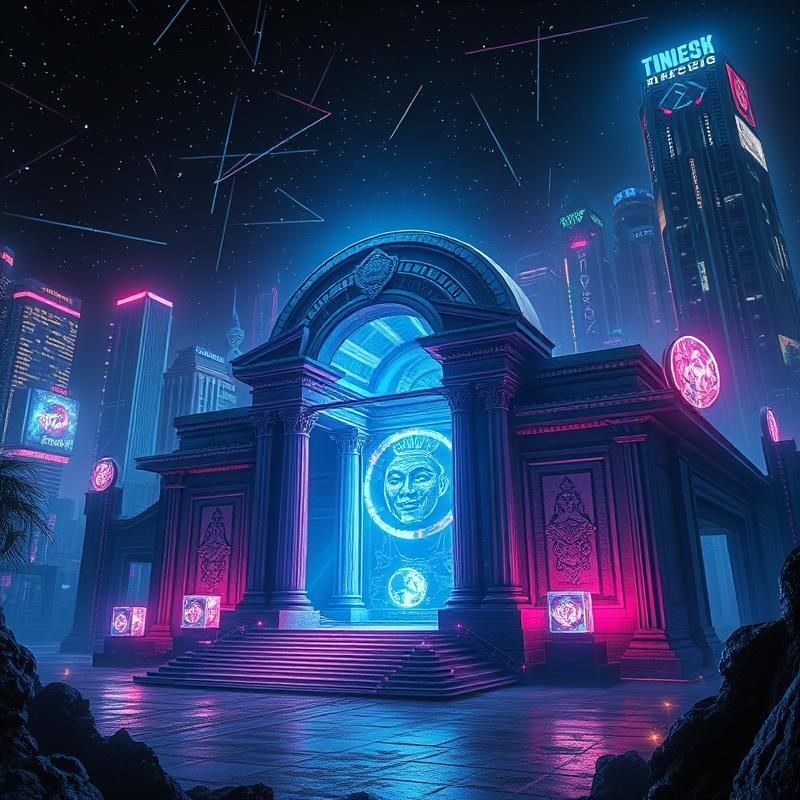 cyberpunk style AI art