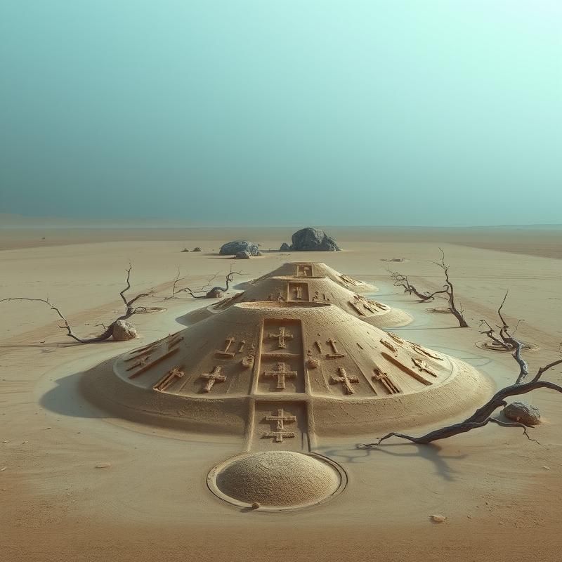 land art style AI art