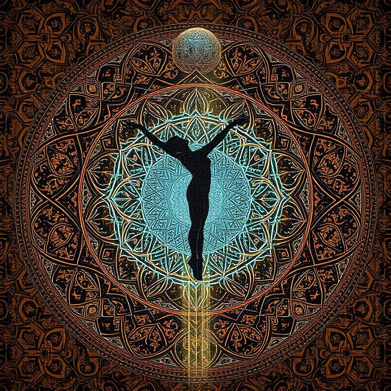 islamic art style AI art
