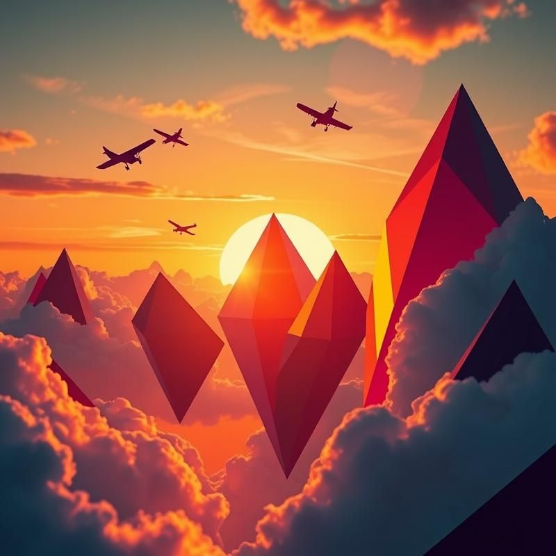 constructivist style AI art