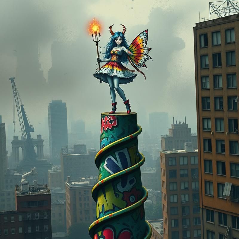 street art style AI art
