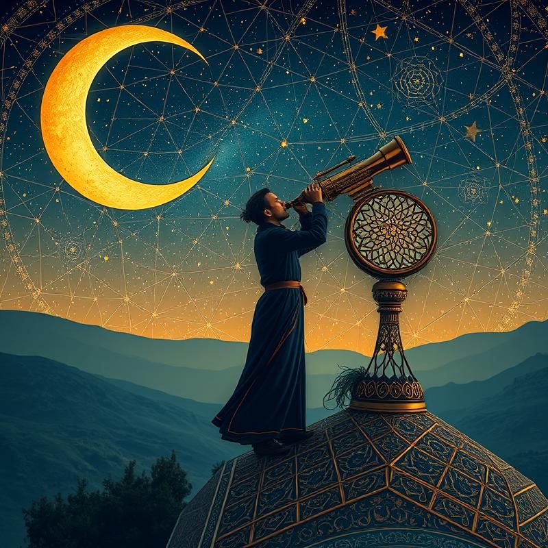 islamic art style AI art