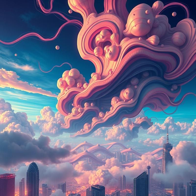 organic style AI art