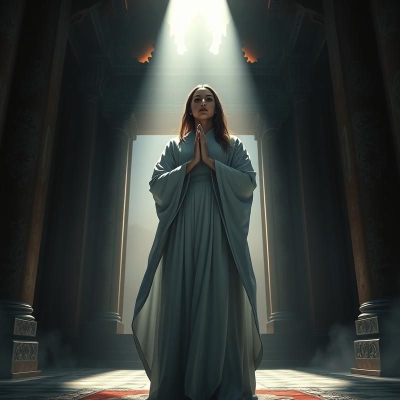 chiaroscuro style AI art