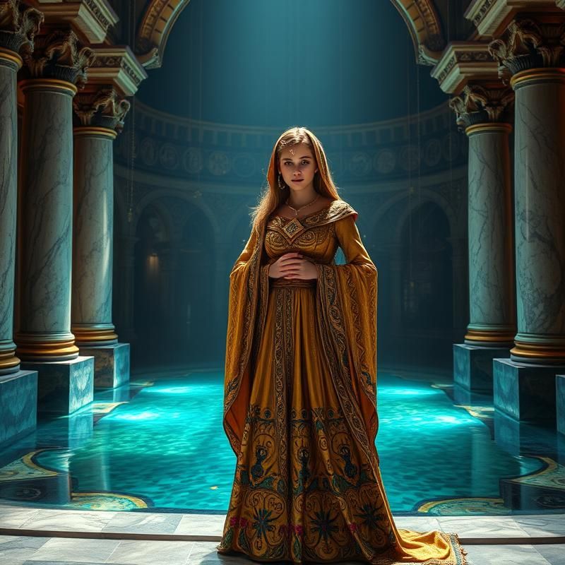 byzantine style AI art