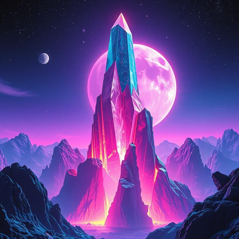 vaporwave style AI art