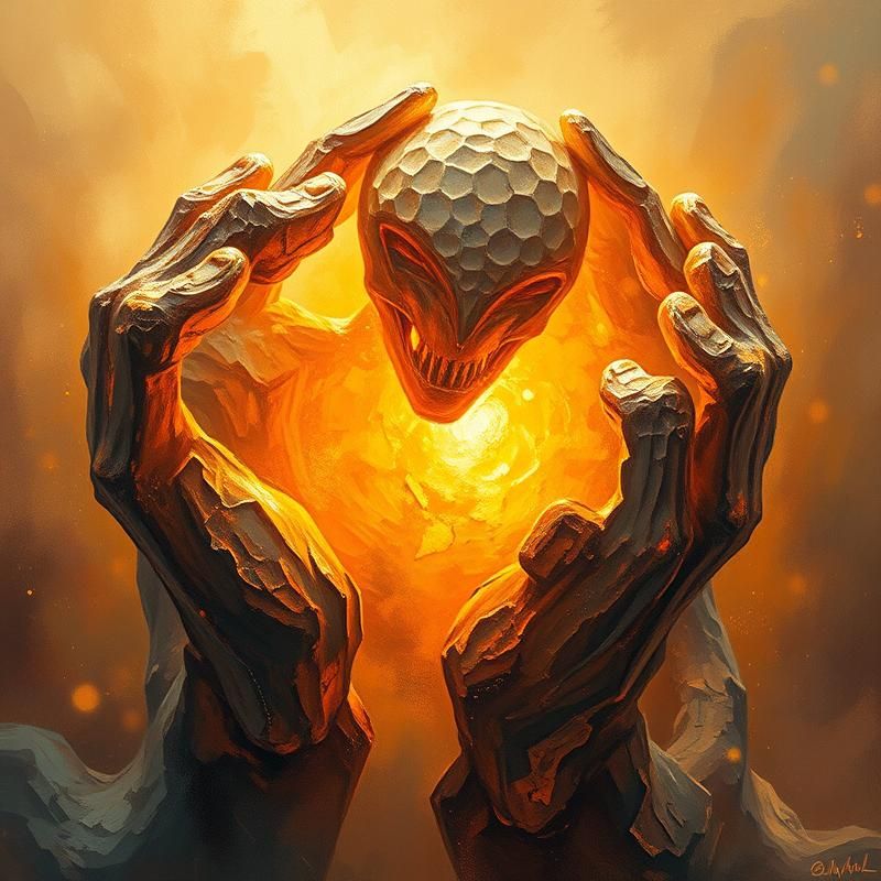oil painting style AI art