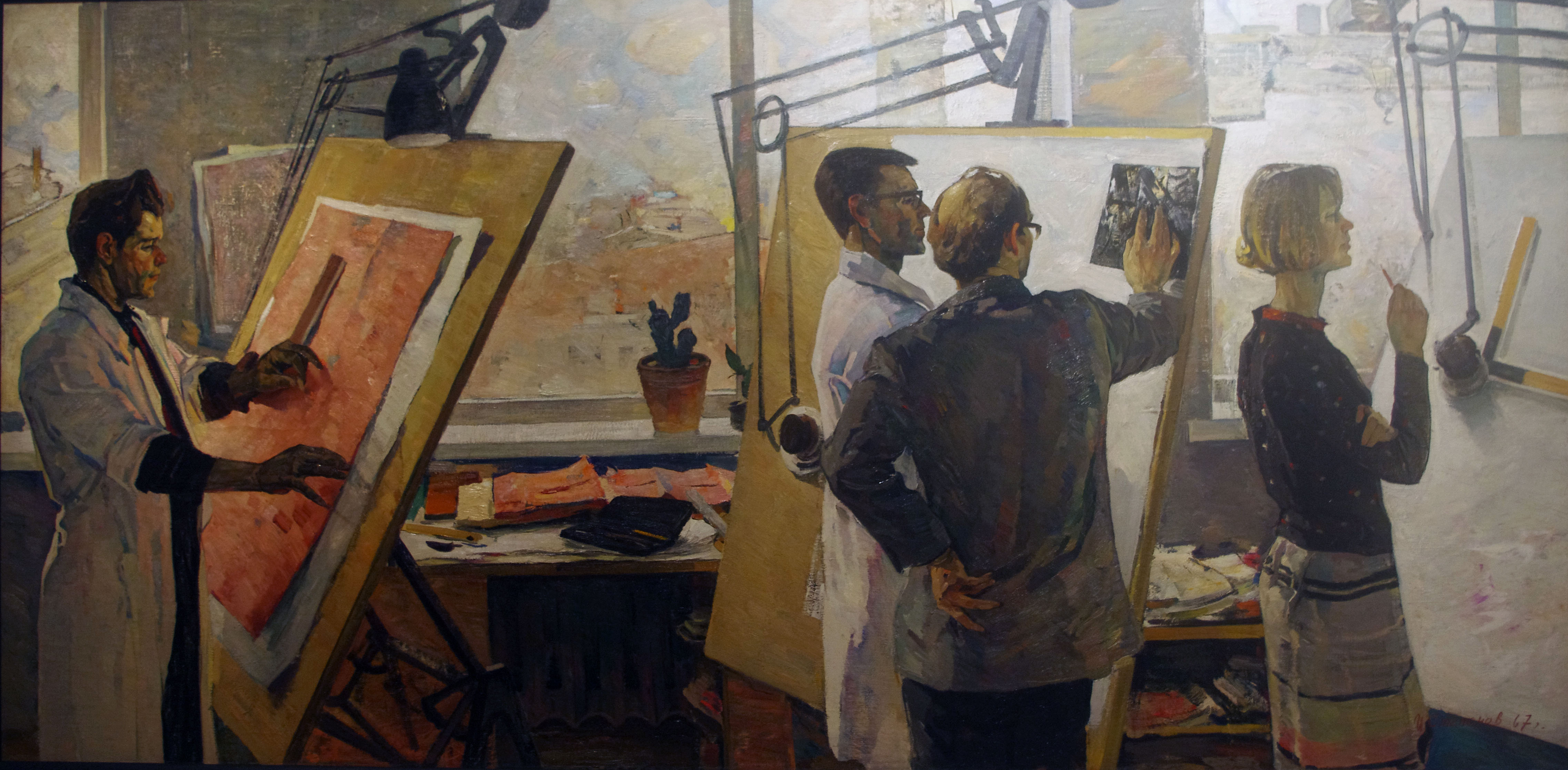 Конструкторы. Художник И. Г. Степанов, 1967.jpg