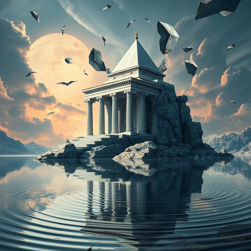modernist style AI art