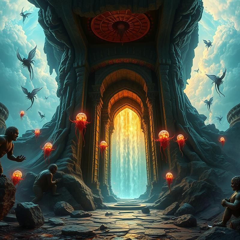 surrealism style AI art